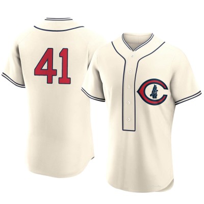 Men's Adrian Sampson Chicago Cubs Authentic Cream 2022 Field Of Dreams Jersey