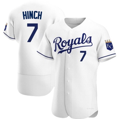 Men's A.j. Hinch Kansas City Royals Authentic White Home Jersey