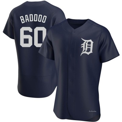 Men's Akil Baddoo Detroit Tigers Authentic Navy Alternate Jersey