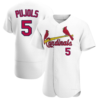 Men's Albert Pujols St. Louis Cardinals Authentic White Home Jersey