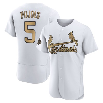 Men's Albert Pujols St. Louis Cardinals Game White Authentic 2022 All-Star Jersey