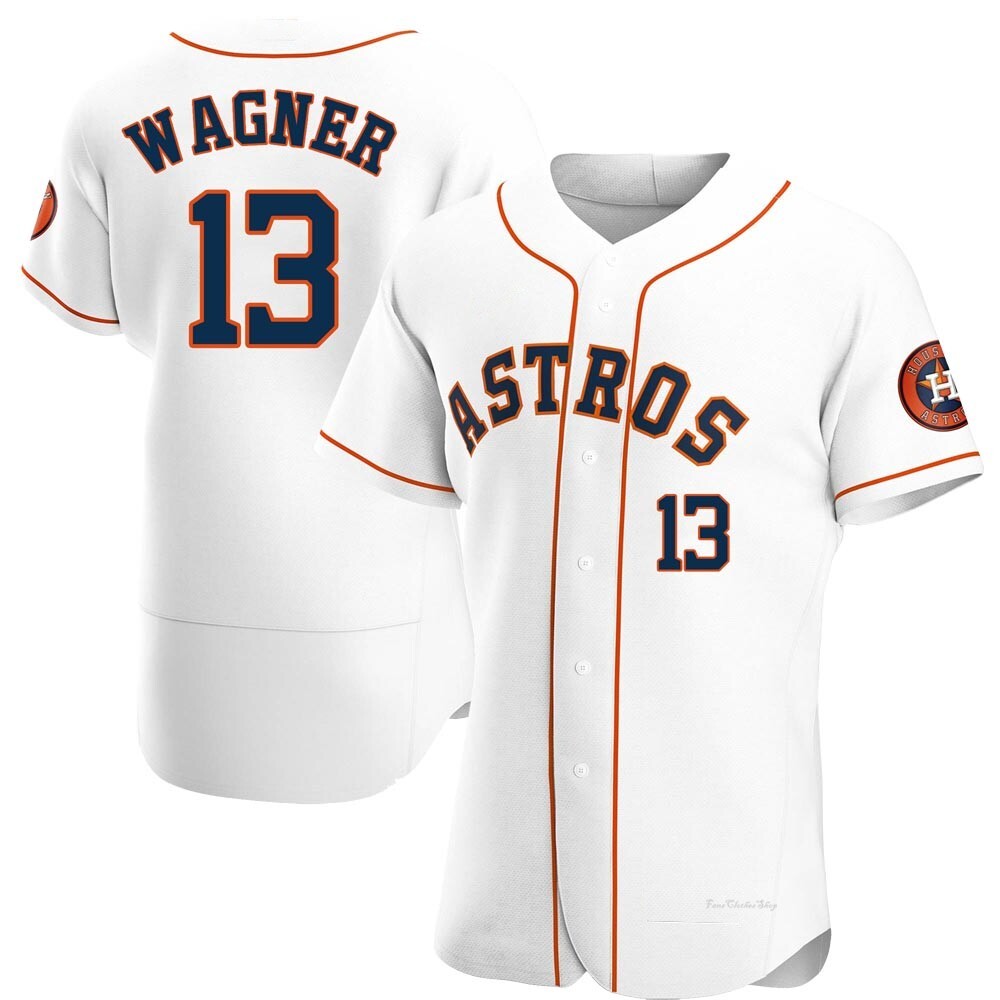 Men's Billy Wagner Houston Astros Authentic White Home Jersey