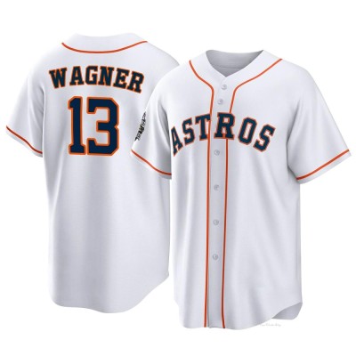 Men's Billy Wagner Houston Astros Replica White 2022 World Series Home Jersey