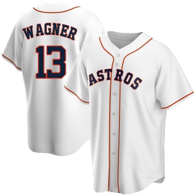 Men's Billy Wagner Houston Astros Replica White Home Jersey