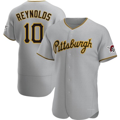 Men's Bryan Reynolds Pittsburgh Pirates Authentic Gray Road Jersey