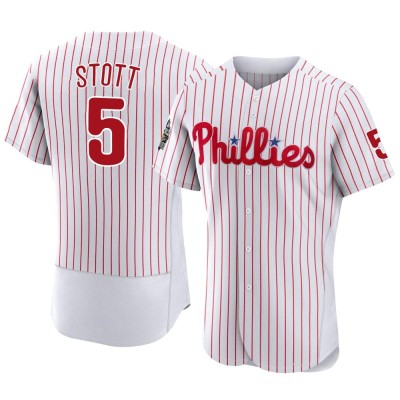 Men's Bryson Stott Philadelphia Phillies Authentic White 2022 World Series Home Jersey