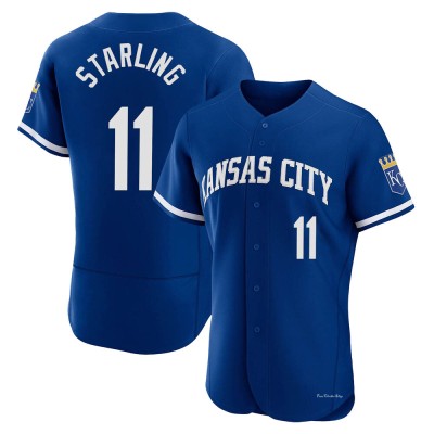 Men's Bubba Starling Kansas City Royals Authentic Royal 2022 Alternate Jersey