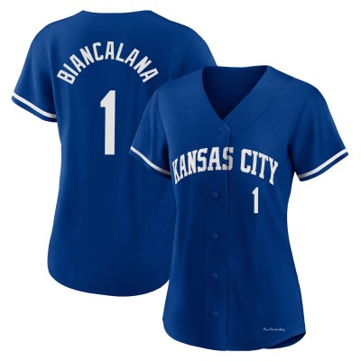 Men's Buddy Biancalana Kansas City Royals Replica Royal 2022 Alternate Jersey