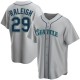 Men's Cal Raleigh Seattle Mariners Replica Gray Road Jersey