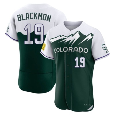 Men's Charlie Blackmon Colorado Rockies Authentic Green 2022 City Connect Jersey