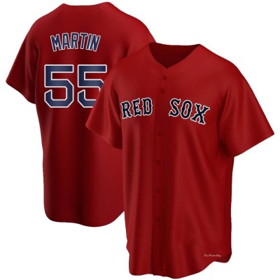 Men's Chris Martin Boston Red Sox Replica Red Alternate Jersey