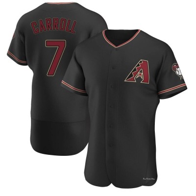 Men's Corbin Carroll Arizona Diamondbacks Authentic Black Alternate Jersey