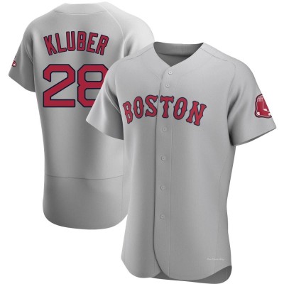 Men's Corey Kluber Boston Red Sox Authentic Gray Road Jersey