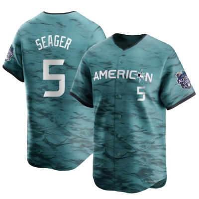Men's Corey Seager Texas Rangers Limited Teal American League Game 2023 All-Star Jersey