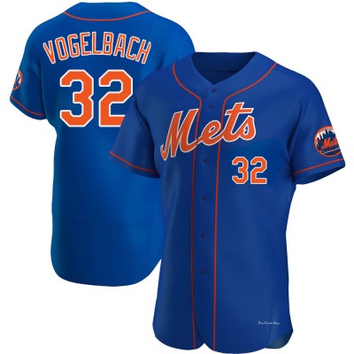 Men's Daniel Vogelbach New York Mets Authentic Royal Alternate Jersey
