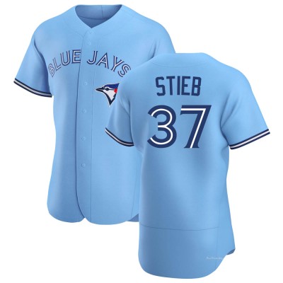 Men's Dave Stieb Toronto Blue Jays Authentic Blue Powder Alternate Jersey