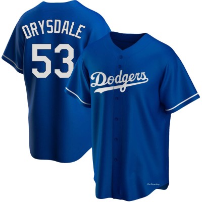 Men's Don Drysdale Los Angeles Dodgers Replica Royal Alternate Jersey