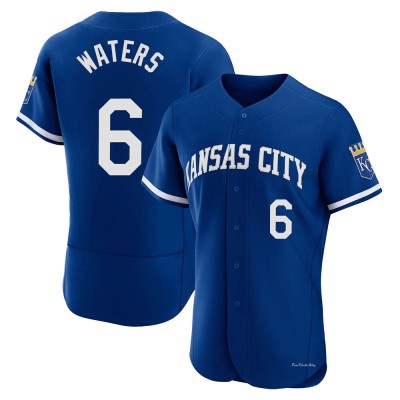 Men's Drew Waters Kansas City Royals Authentic Royal 2022 Alternate Jersey