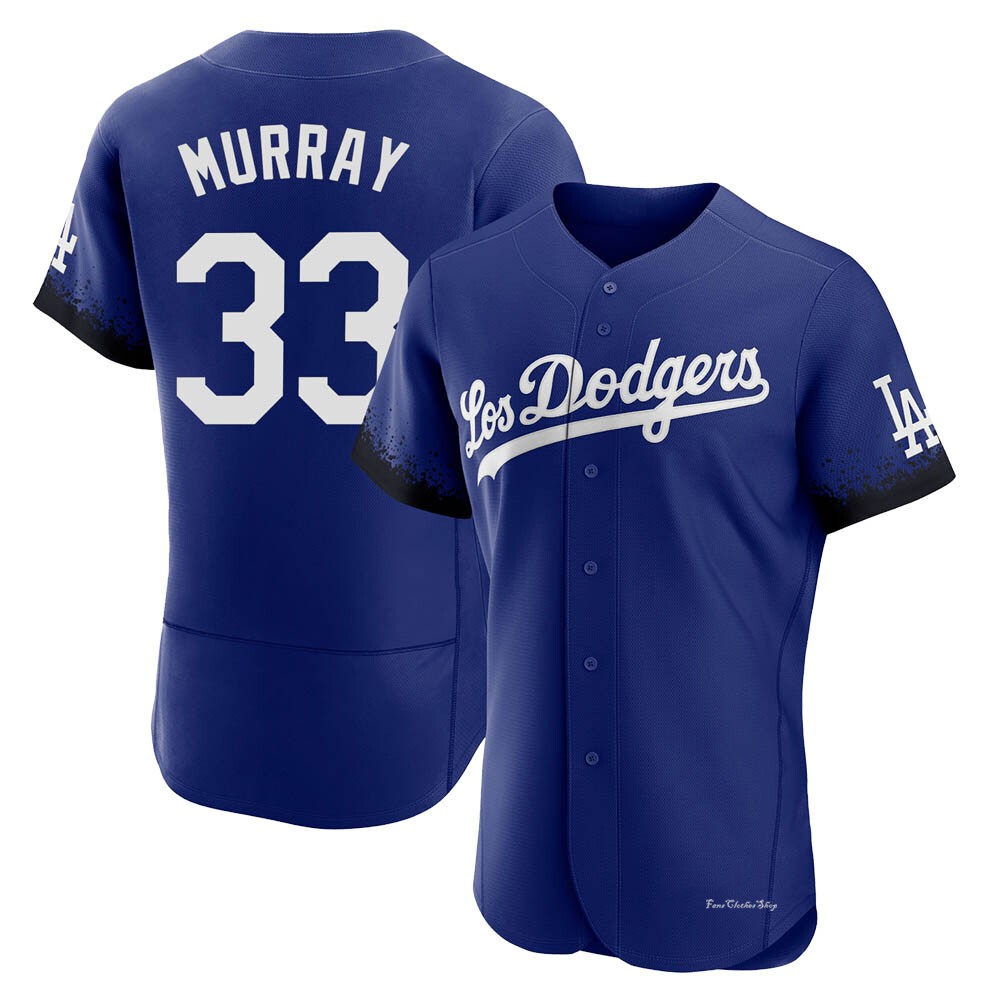 Men's Eddie Murray Los Angeles Dodgers Authentic Royal 2021 City Connect Jersey