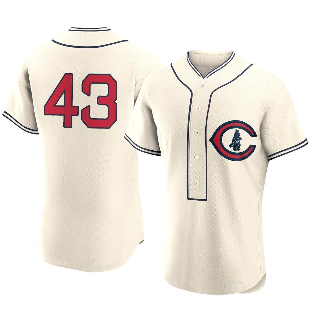 Men's Esteban Quiroz Chicago Cubs Authentic Cream 2022 Field Of Dreams Jersey
