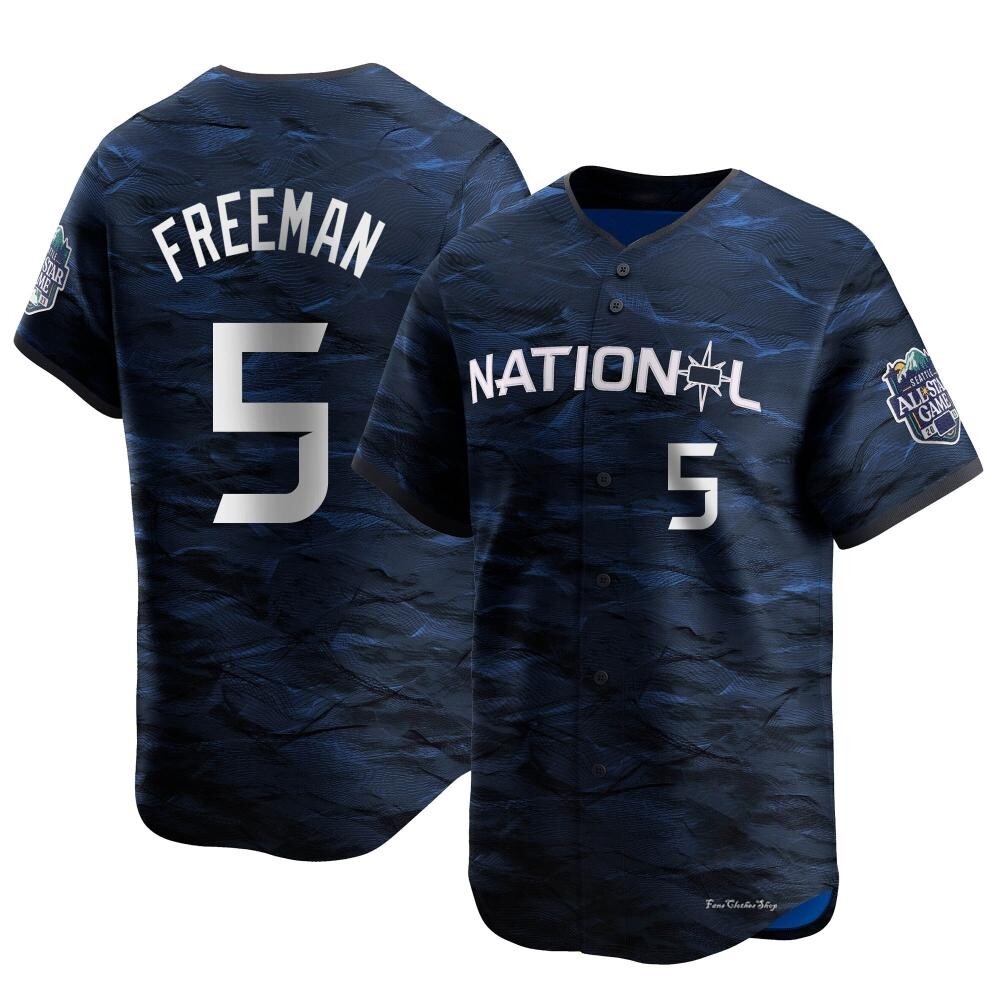 Men's Freddie Freeman Los Angeles Dodgers Limited Royal National League Game 2023 All-Star Jersey
