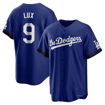 Men's Gavin Lux Los Angeles Dodgers Replica Royal 2021 City Connect Jersey