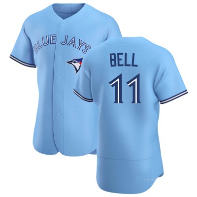 Men's George Bell Toronto Blue Jays Authentic Blue Powder Alternate Jersey