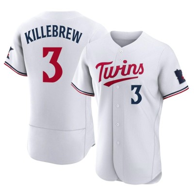 Men's Harmon Killebrew Minnesota Twins Authentic White Home Jersey