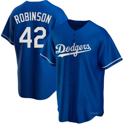 Men's Jackie Robinson Los Angeles Dodgers Replica Royal Alternate Jersey