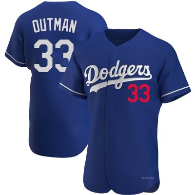 Men's James Outman Los Angeles Dodgers Authentic Royal Alternate Jersey