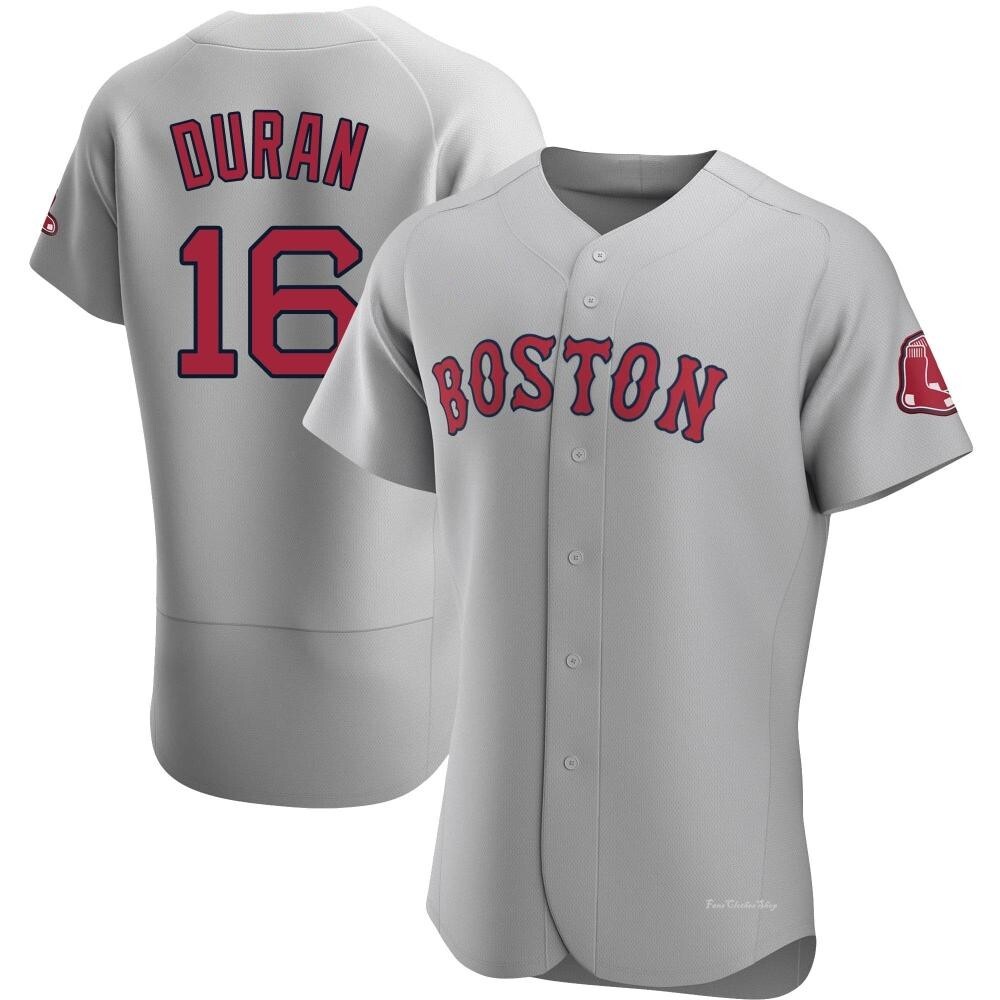 Men's Jarren Duran Boston Red Sox Authentic Gray Road Jersey