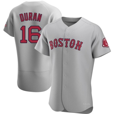 Men's Jarren Duran Boston Red Sox Authentic Gray Road Jersey