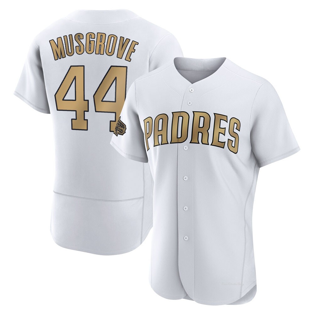 Men's Joe Musgrove San Diego Padres Game White Authentic 2022 All-Star Jersey