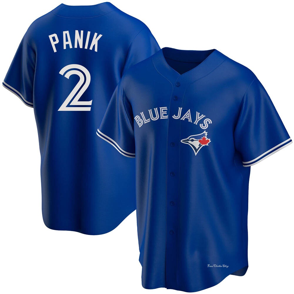 Men's Joe Panik Toronto Blue Jays Replica Royal Alternate Jersey