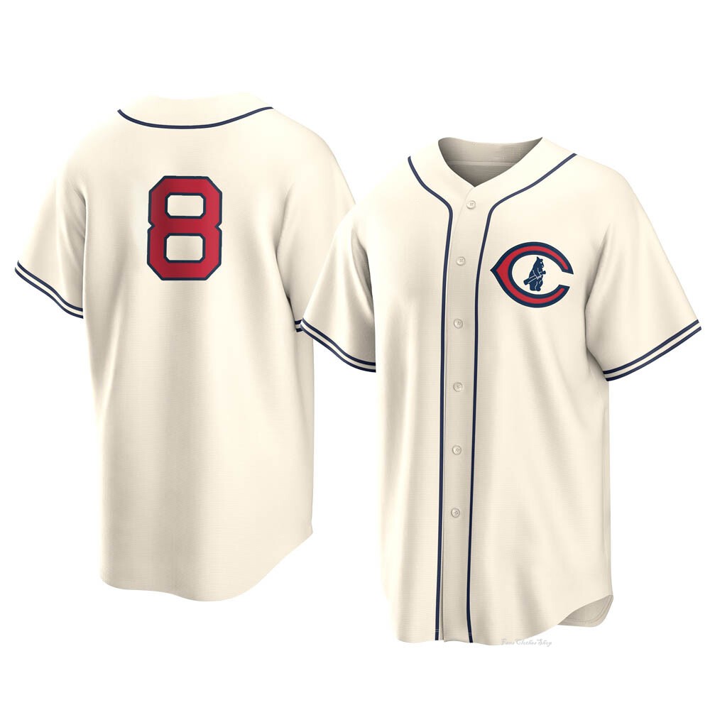 Men's Joe Pepitone Chicago Cubs Replica Cream 2022 Field Of Dreams Jersey