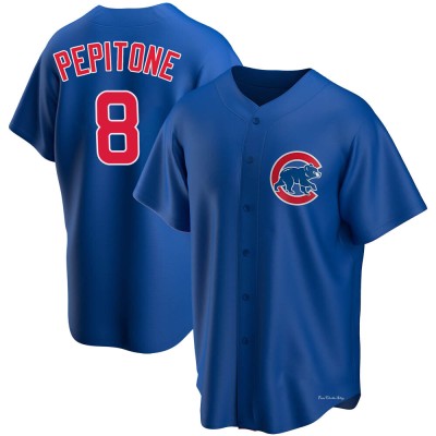 Men's Joe Pepitone Chicago Cubs Replica Royal Alternate Jersey
