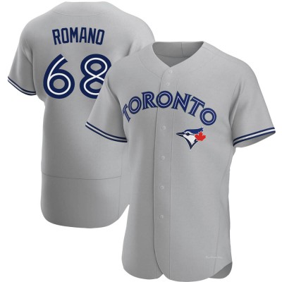 Men's Jordan Romano Toronto Blue Jays Authentic Gray Road Jersey