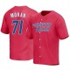 Men's Jovani Moran Puerto Rico Baseball Replica Red 2023 World Baseball Classic Jersey