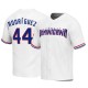 Men's Julio Rodriguez Dominican Republic Baseball Replica White 2023 World Baseball Classic Jersey