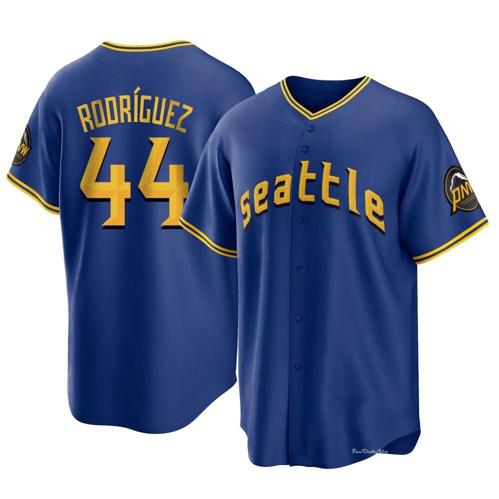 Men's Julio Rodriguez Seattle Mariners Replica Royal 2023 City Connect Jersey