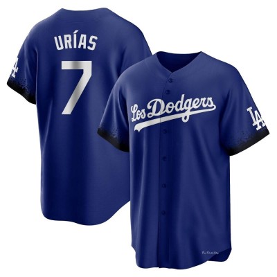 Men's Julio Urias Los Angeles Dodgers Replica Royal 2021 City Connect Jersey