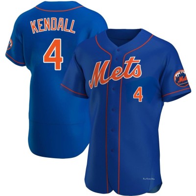 Men's Kevin Kendall New York Mets Authentic Royal Alternate Jersey