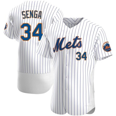 Men's Kodai Senga New York Mets Authentic White Home Jersey