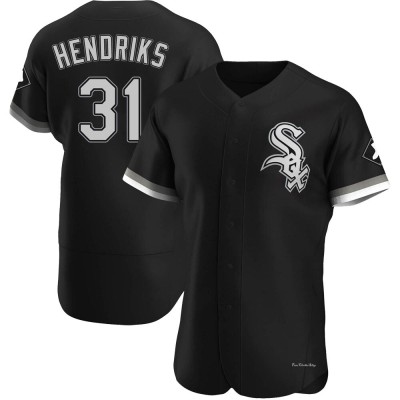 Men's Liam Hendriks Chicago White Sox Authentic Black Alternate Jersey