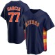 Men's Luis Garcia Houston Astros Replica Navy Alternate Jersey