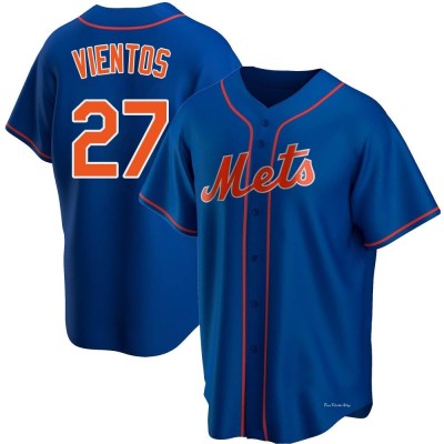 Men's Mark Vientos New York Mets Replica Royal Alternate Jersey