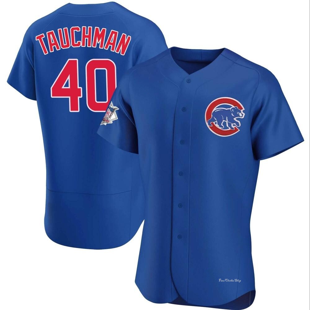 Men's Mike Tauchman Chicago Cubs Authentic Royal Alternate Jersey