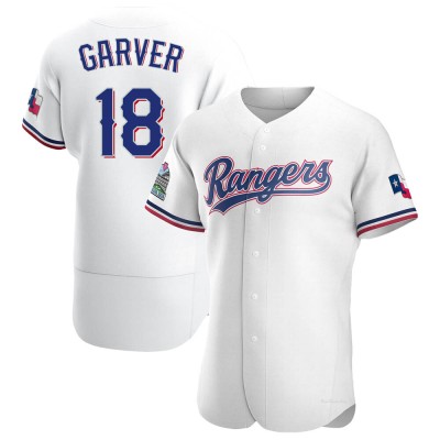 Men's Mitch Garver Texas Rangers Authentic White Home Jersey