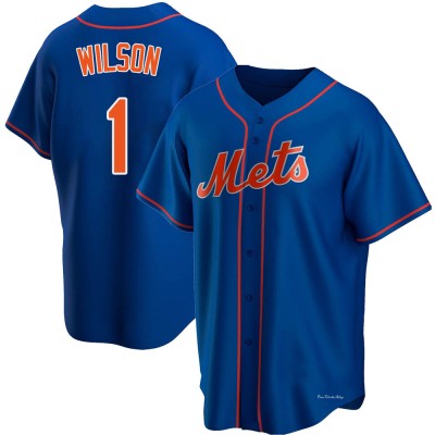 Men's Mookie Wilson New York Mets Replica Royal Alternate Jersey