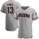 Men's Nick Ahmed Arizona Diamondbacks Authentic Gray Road Jersey